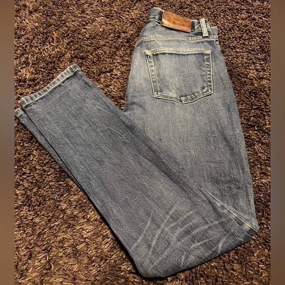 Buck Mason Men’s Size 31x32 Button Fly Standard Fit Selvedge Denim Blue EUC - Picture 9 of 10